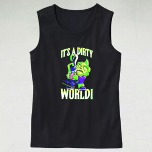 Aesthetic Tank Top Grinch It's A Dirty World X Mas Gifts 3