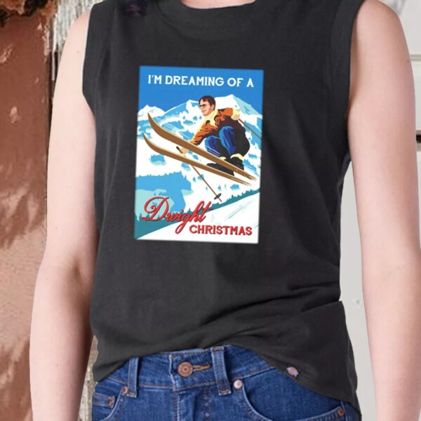 Aesthetic Tank Top I’m Dreaming Of A Dwight Jumper X Mas Gifts