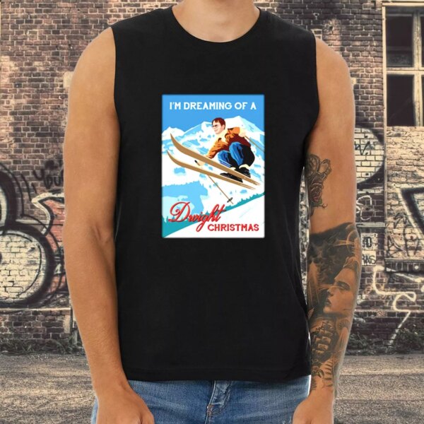Aesthetic Tank Top I’m Dreaming Of A Dwight Jumper X Mas Gifts