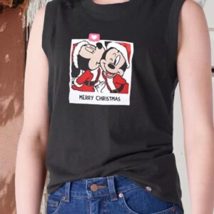 Aesthetic Tank Top Love SANTA MICKEY MOUSE AND MINNIE X Mas Gifts 4