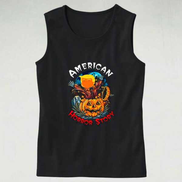 American Horror Story Donald Trump Halloween Graphic Tank Top