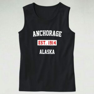 Anchorage Est 1914 Alaska Tank Top 4