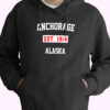 Anchorage Est 1914 Alaska Vintage Hoodie