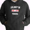 Arlington Est 1875 Virginia Vintage Hoodie