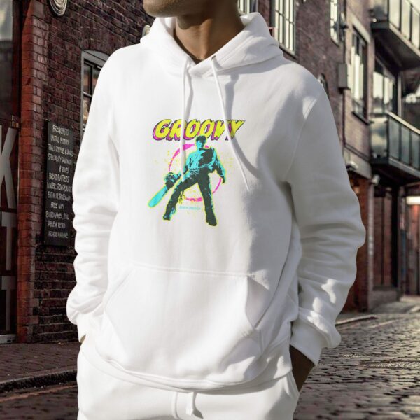 Army Of Darkness Groovy Horror Trendy Hoodie