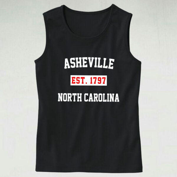 Asheville Est 1797 North Carolina Tank Top