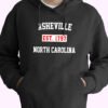 Asheville Est 1797 North Carolina Vintage Hoodie