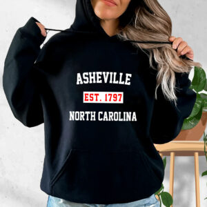 Asheville Est 1797 North Carolina Vintage Hoodie