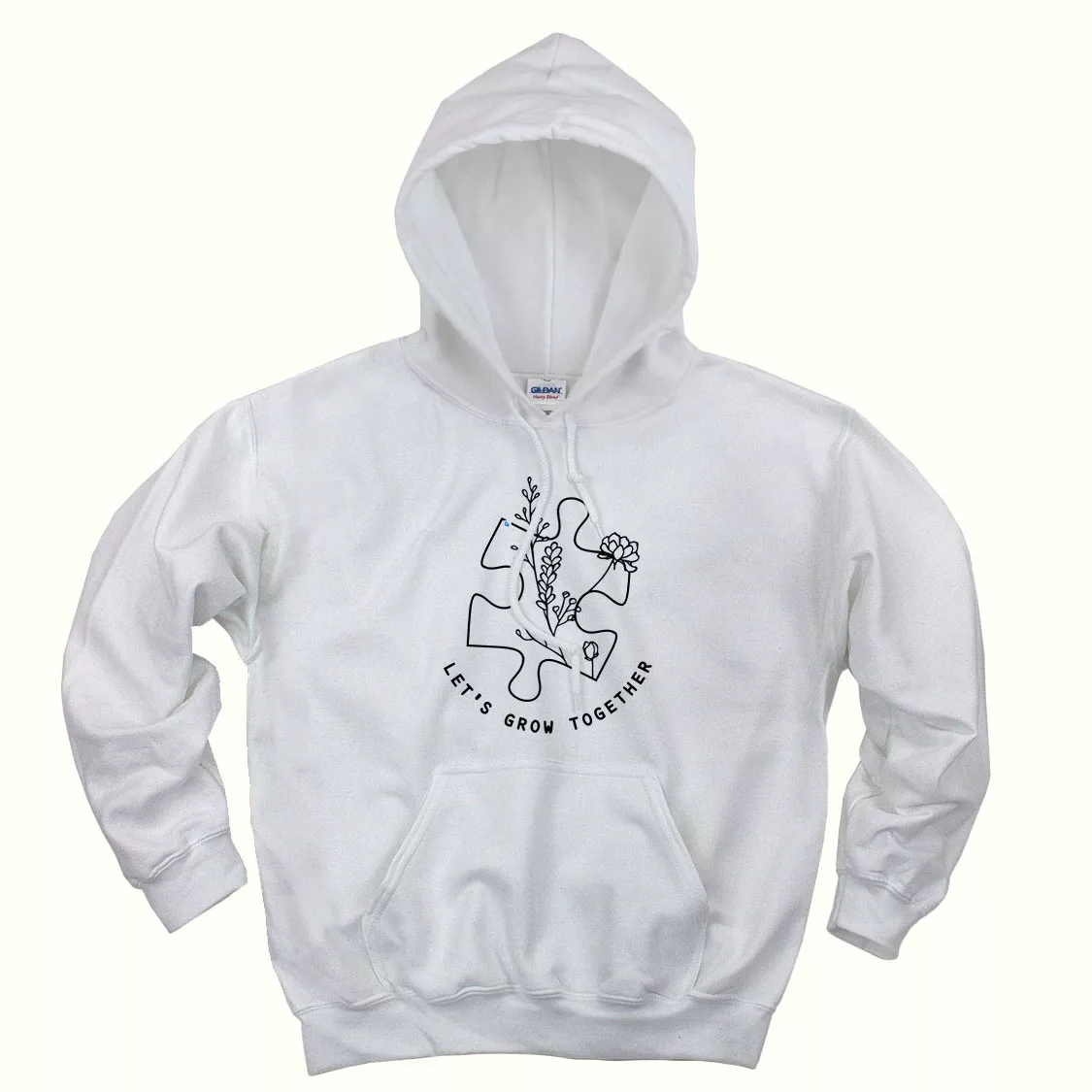 Autism Awareness Let's Grow Together Day Earth Day Hoodie Autism Awareness Let's Grow Together Day Earth Day Hoodie
