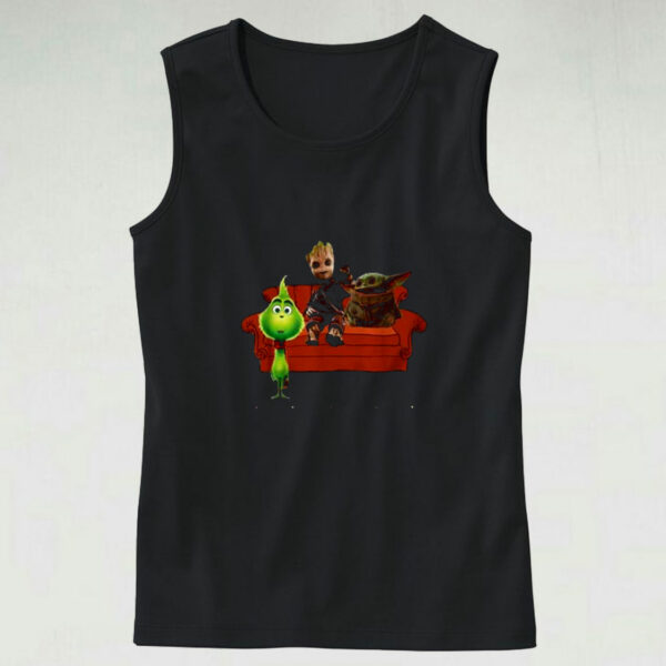 Avengers Stay Home Graphic Tank Top
