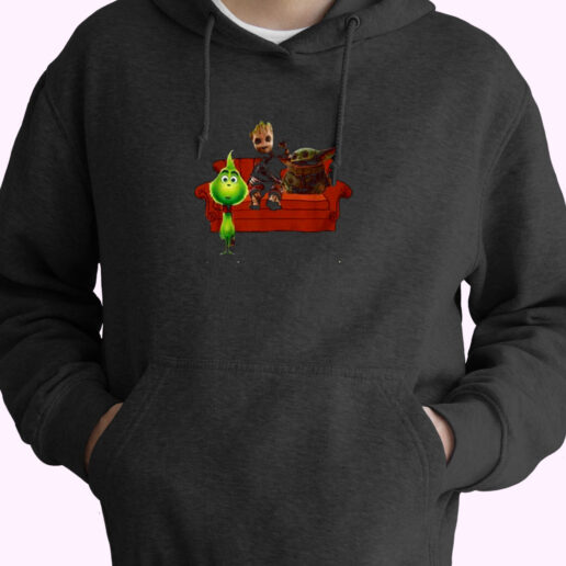 Baby Friends Baby Yoda Baby Groot And Baby Grinch Essential Hoodie Baby Friends Baby Yoda Baby Groot And Baby Grinch Essential Hoodie