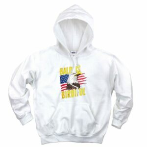 Bald Is Beautiful 4th Of July Aesthetic Graphic Hoodie