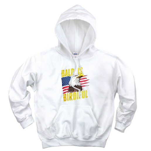 Bald Is Beautiful 4th Of July Aesthetic Graphic Hoodie Bald Is Beautiful 4th Of July Aesthetic Graphic Hoodie