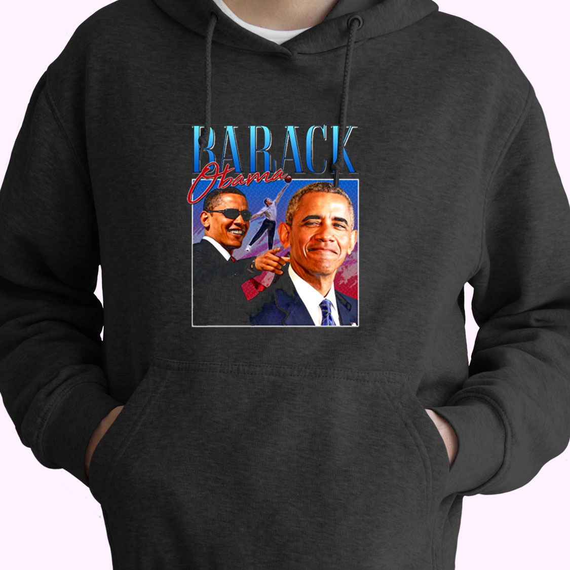 Barack Obama Homage Essential Hoodie Barack Obama Homage Essential Hoodie