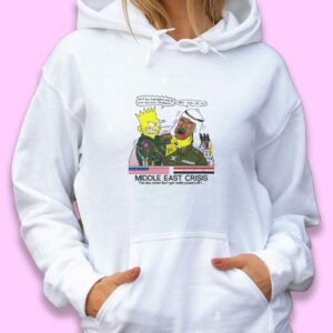 Bart Middle East Crisis Simpsons Trendy Hoodie