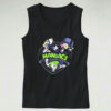 Bart Simpson Acdc Graphic Tank Top