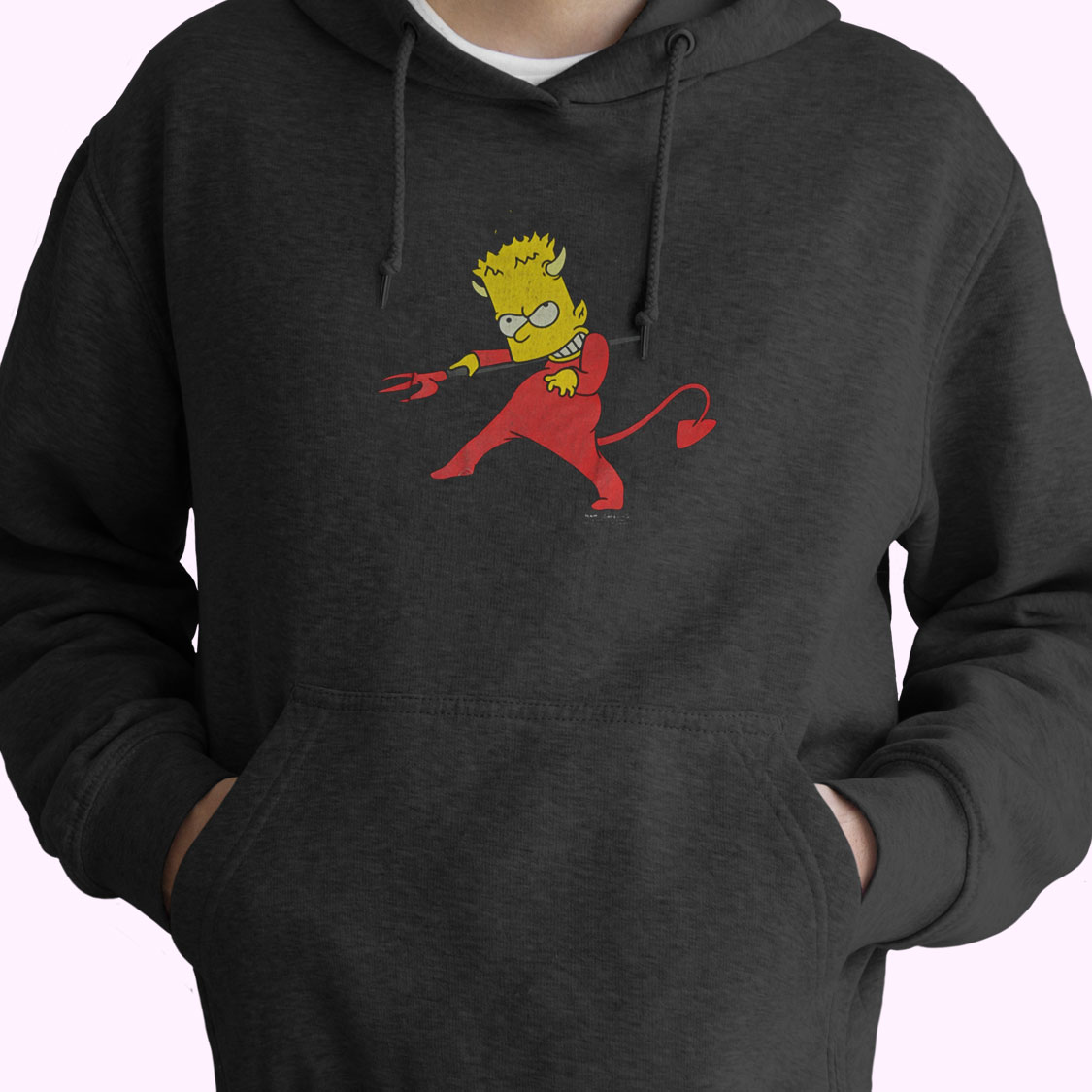 Bart Simpson Devil Costume Hoodie Design Bart Simpson Devil Costume Hoodie Design