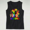 Be Kind Rainbow Sign Language Tank Top Outfit