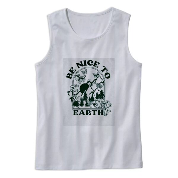 Be Nice To  Earth Day Tank Top