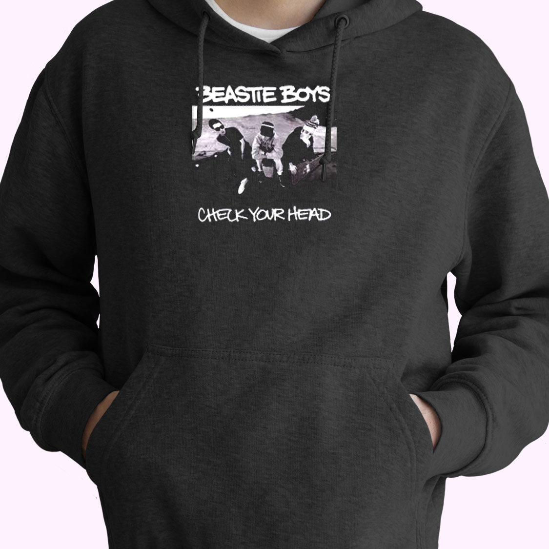 Beastie Boys Check Your Head Back Essential Hoodie Beastie Boys Check Your Head Back Essential Hoodie