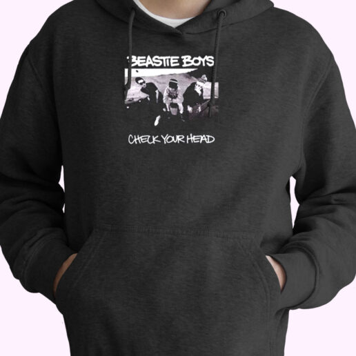 Beastie Boys Check Your Head Back Essential Hoodie Beastie Boys Check Your Head Back Essential Hoodie