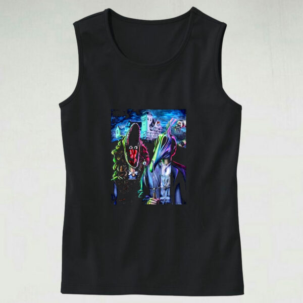 Beavis And Butthead Do America Tour Graphic Tank Top