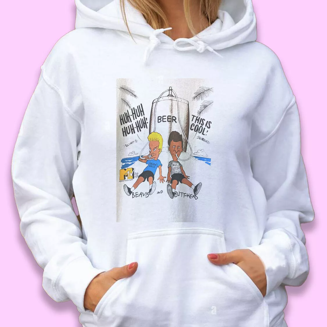 Beavis and Butt Head Drinking Beer Thanksgiving Hoodie Beavis and Butt Head Drinking Beer Thanksgiving Hoodie