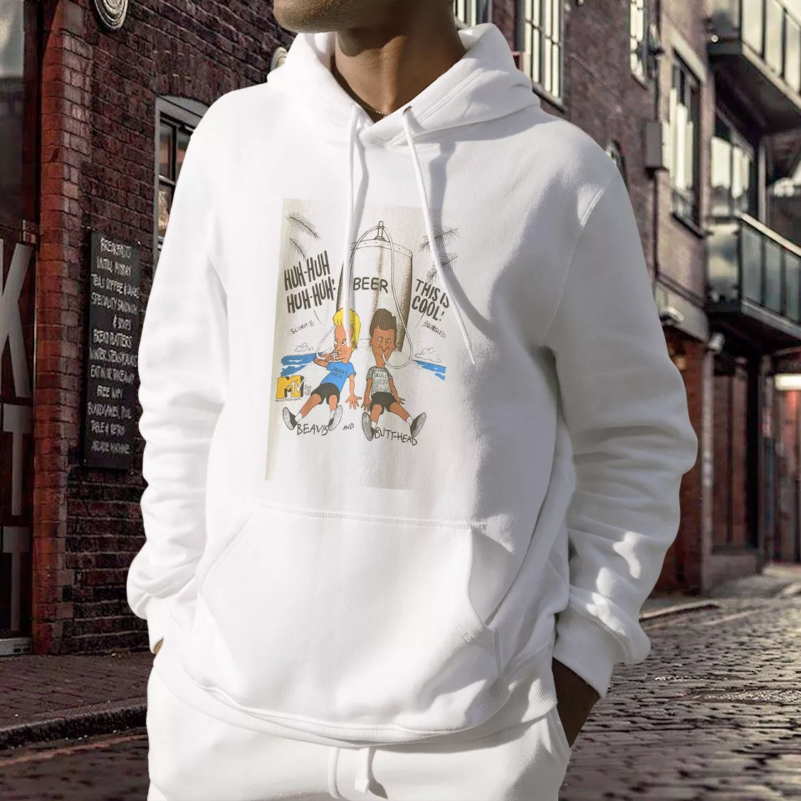 Beavis and Butt Head Drinking Beer Thanksgiving Hoodie Beavis and Butt Head Drinking Beer Thanksgiving Hoodie