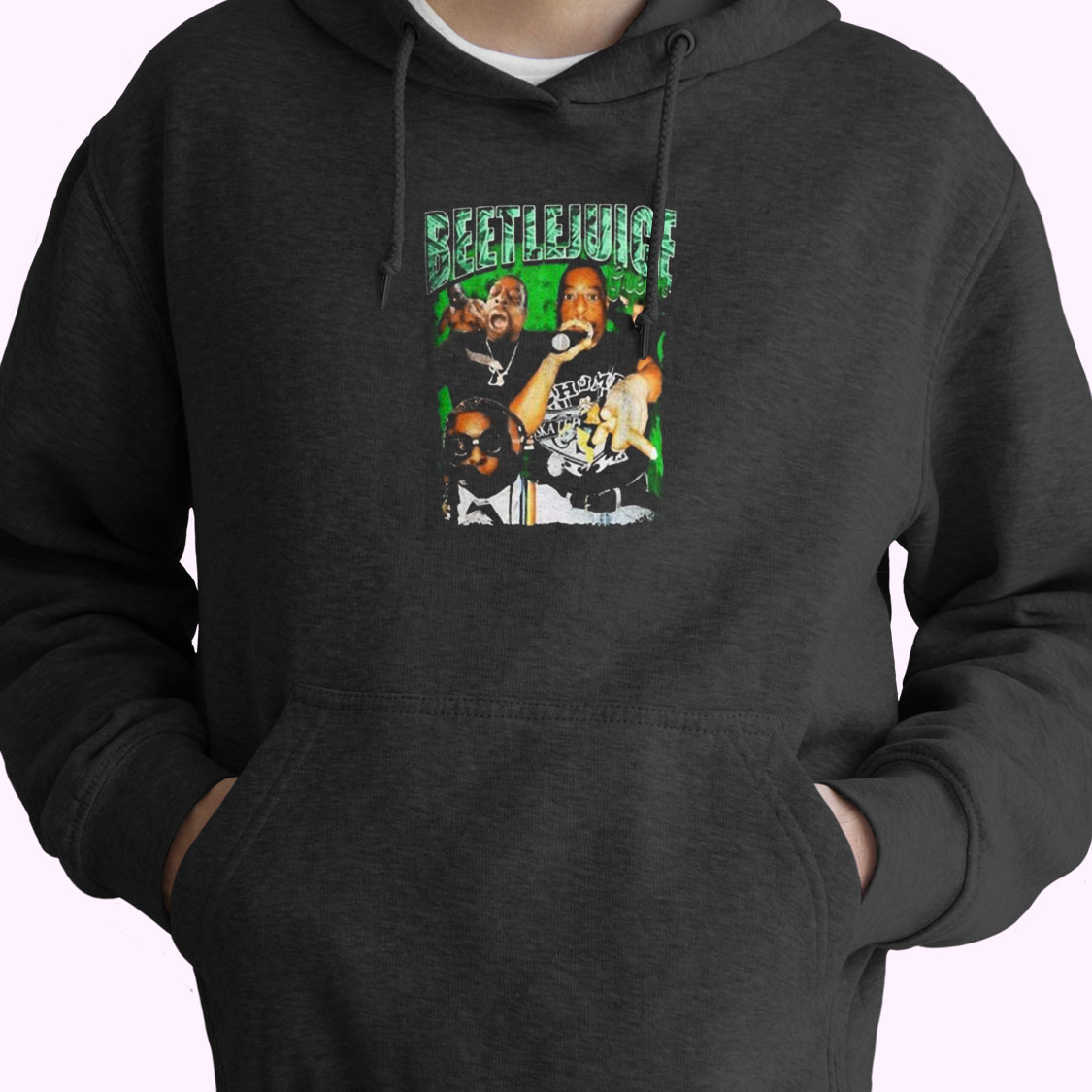 Beetlejuice Green Rapper Hoodie Design Beetlejuice Green Rapper Hoodie Design