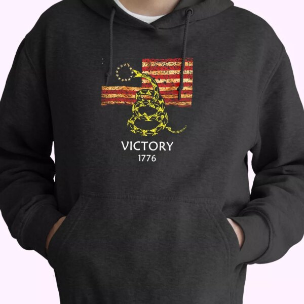 Betsy Ross Flag American Victory 1776 Old Hoodie Veterans Day