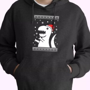 Big Trex Santa Hoodie Xmas Outfits 4