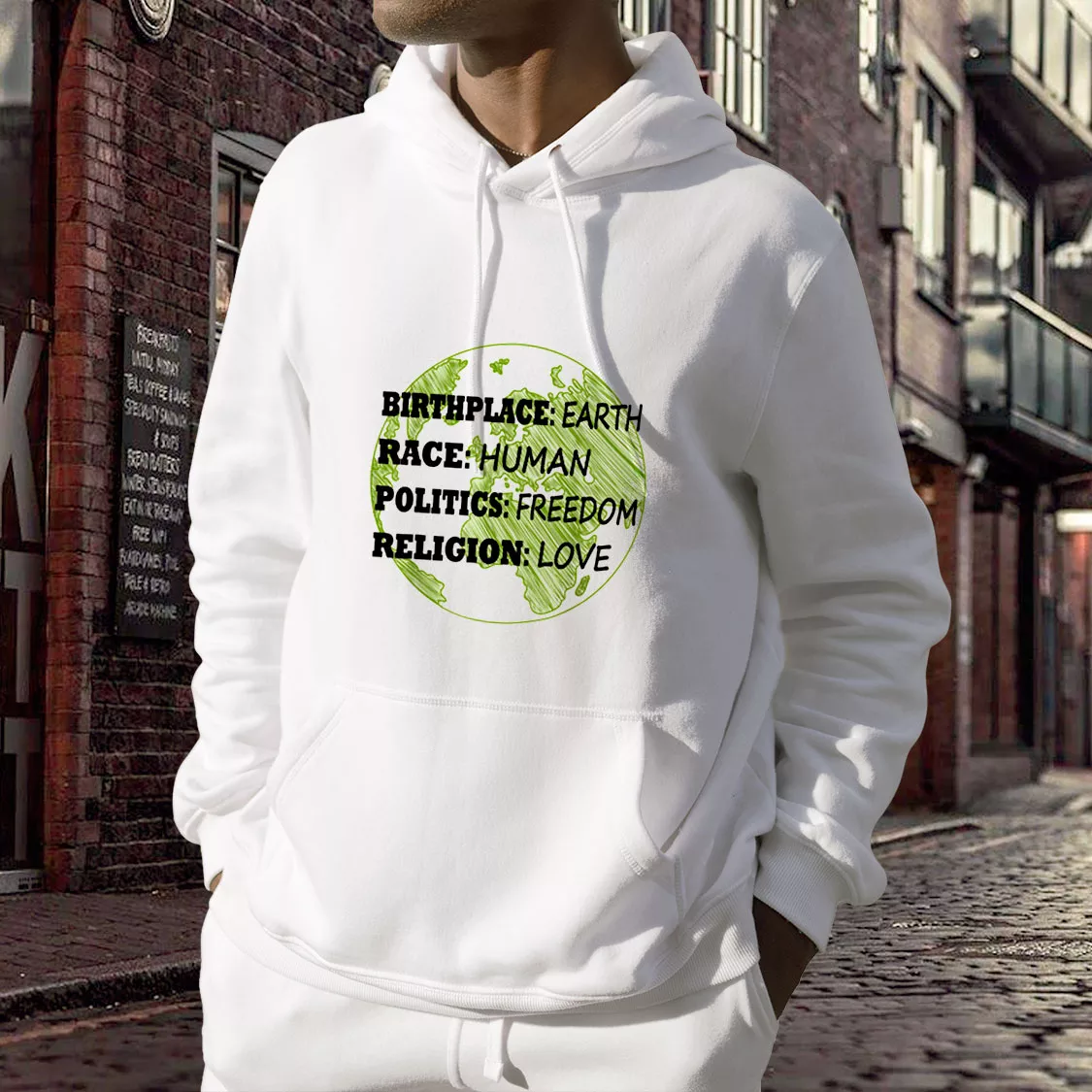Birthplace Race Human Politics Freedom Love Day Earth Day Hoodie Birthplace Race Human Politics Freedom Love Day Earth Day Hoodie