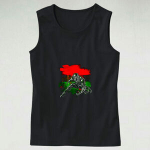 Black Is My Happy Color Graphic Tank Top 3