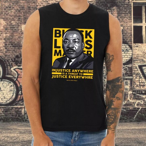 Black Lives Matter Martin Luther King Jr MLK Tank Top