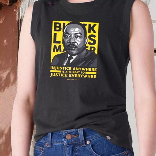 Black Lives Matter Martin Luther King Jr MLK Tank Top