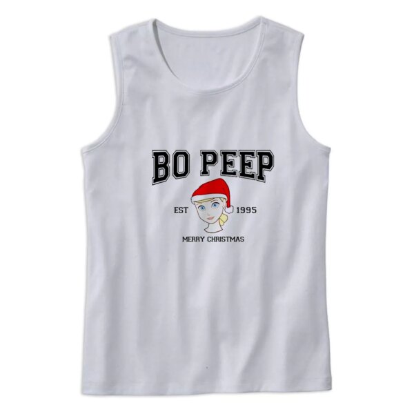 Bo Beep Mery Christmas Gym Christmas Tank Top
