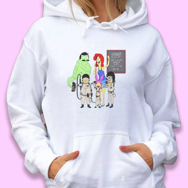 Bobs Burgers Family Ghost Hunter Thanksgiving Hoodie