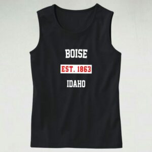 Boise Est 1863 Idaho Tank Top 4