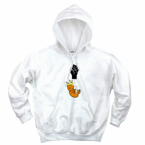 Born A King Black History Aesthetic Graphic Hoodie