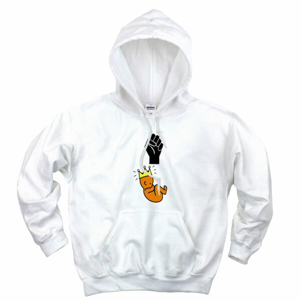 Born A King Black History Aesthetic Graphic Hoodie