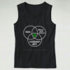 Bourbon Bacon Guns And Freedom American Flag Graphic Tank Top