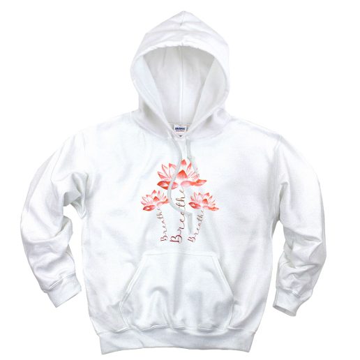 Breath Lotus Flower Cute Hoodie Breath Lotus Flower Cute Hoodie
