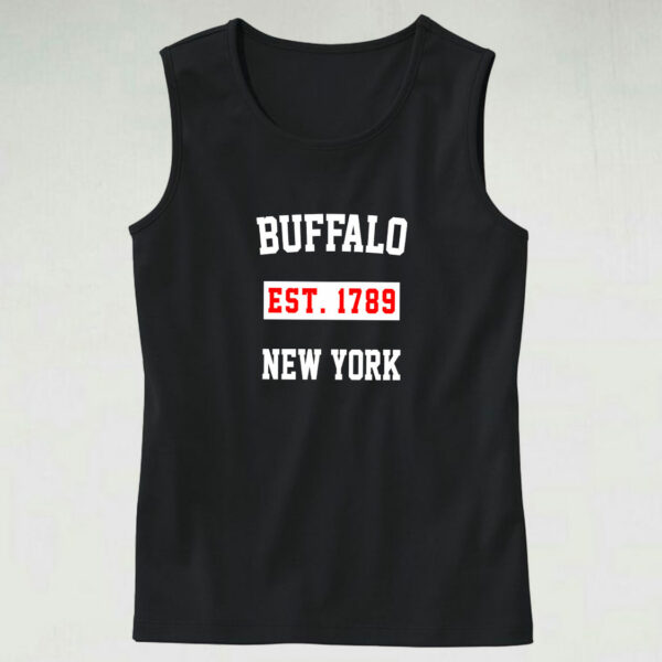 Buffalo Est 1789 New York Tank Top