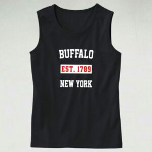 Buffalo Est 1789 New York Tank Top 4
