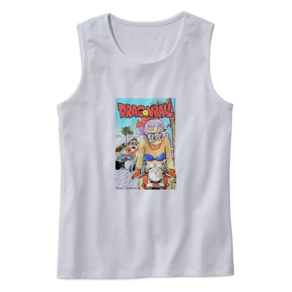 Bulma Hot Girl Japan Dragon Ball Z Anime Summer Tank Top
