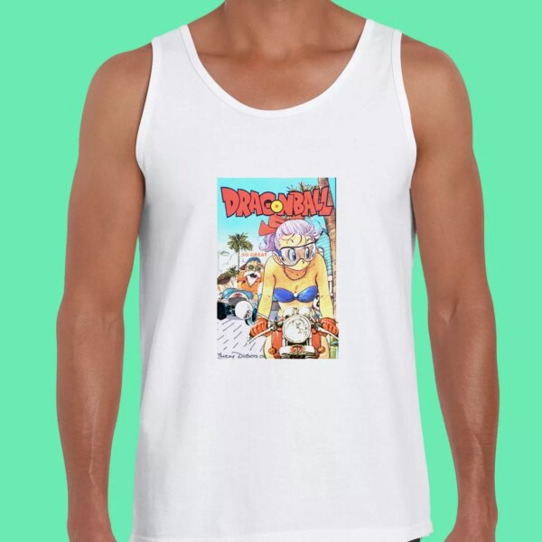 Bulma Hot Girl Japan Dragon Ball Z Anime Summer Tank Top