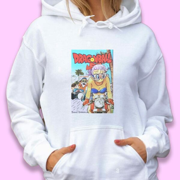 Bulma Hot Girl Japan Dragon Ball Z Anime Trendy Hoodie