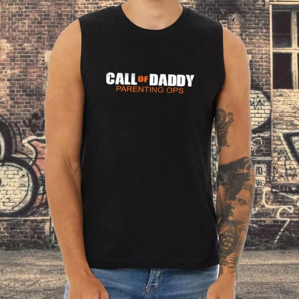 Call Of Daddy Parenting Ops Cod Dad Gym Tank Top