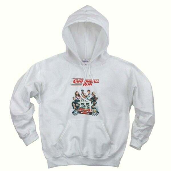 Cannonball Run Movie Poster Retro Nostalgic Trendy Hoodie