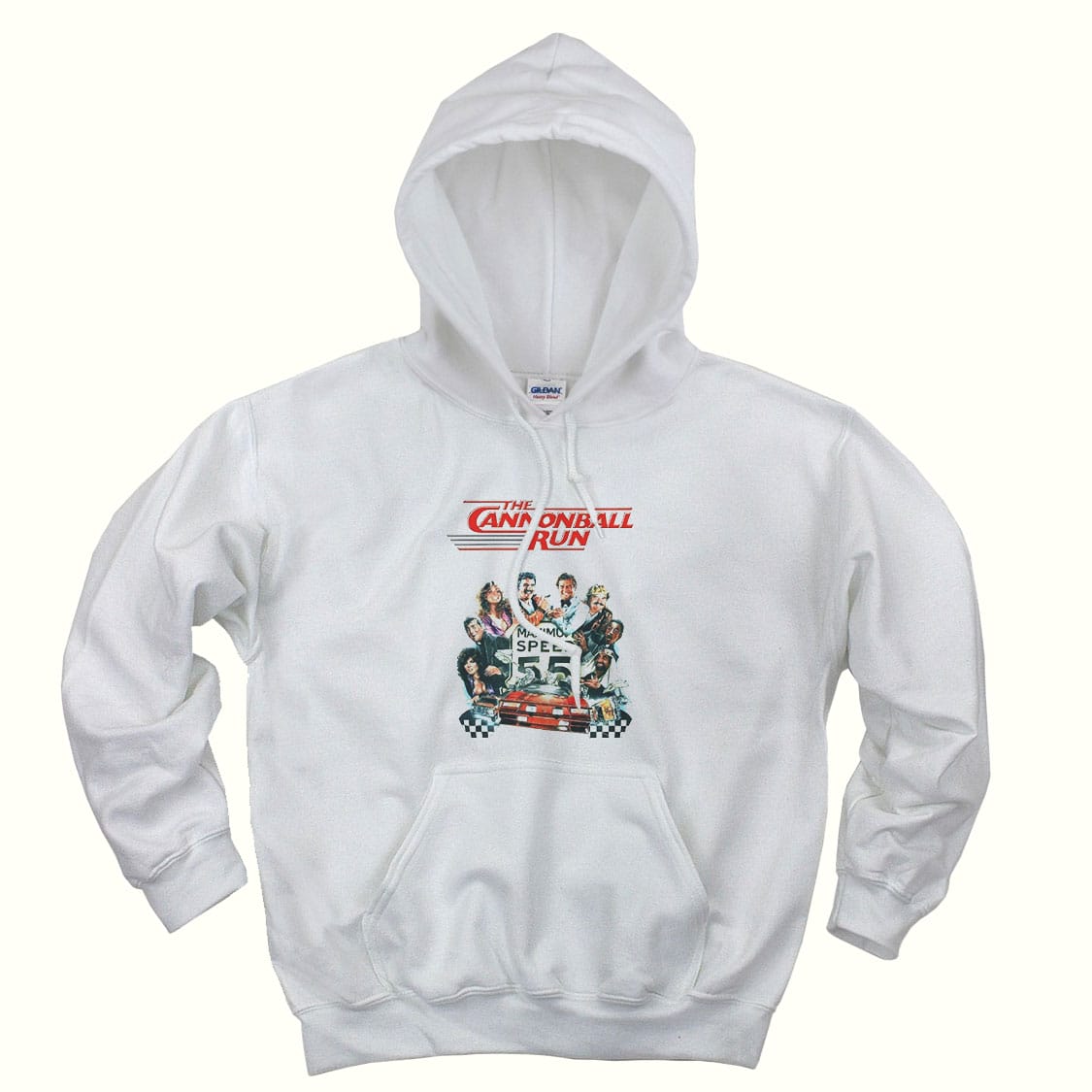 Cannonball Run Movie Poster Retro Nostalgic Trendy Hoodie Cannonball Run Movie Poster Retro Nostalgic Trendy Hoodie